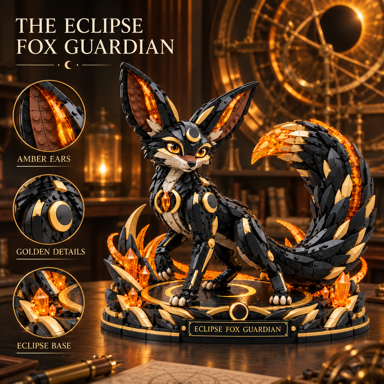 The Eclipse Fox Guardian Building Set