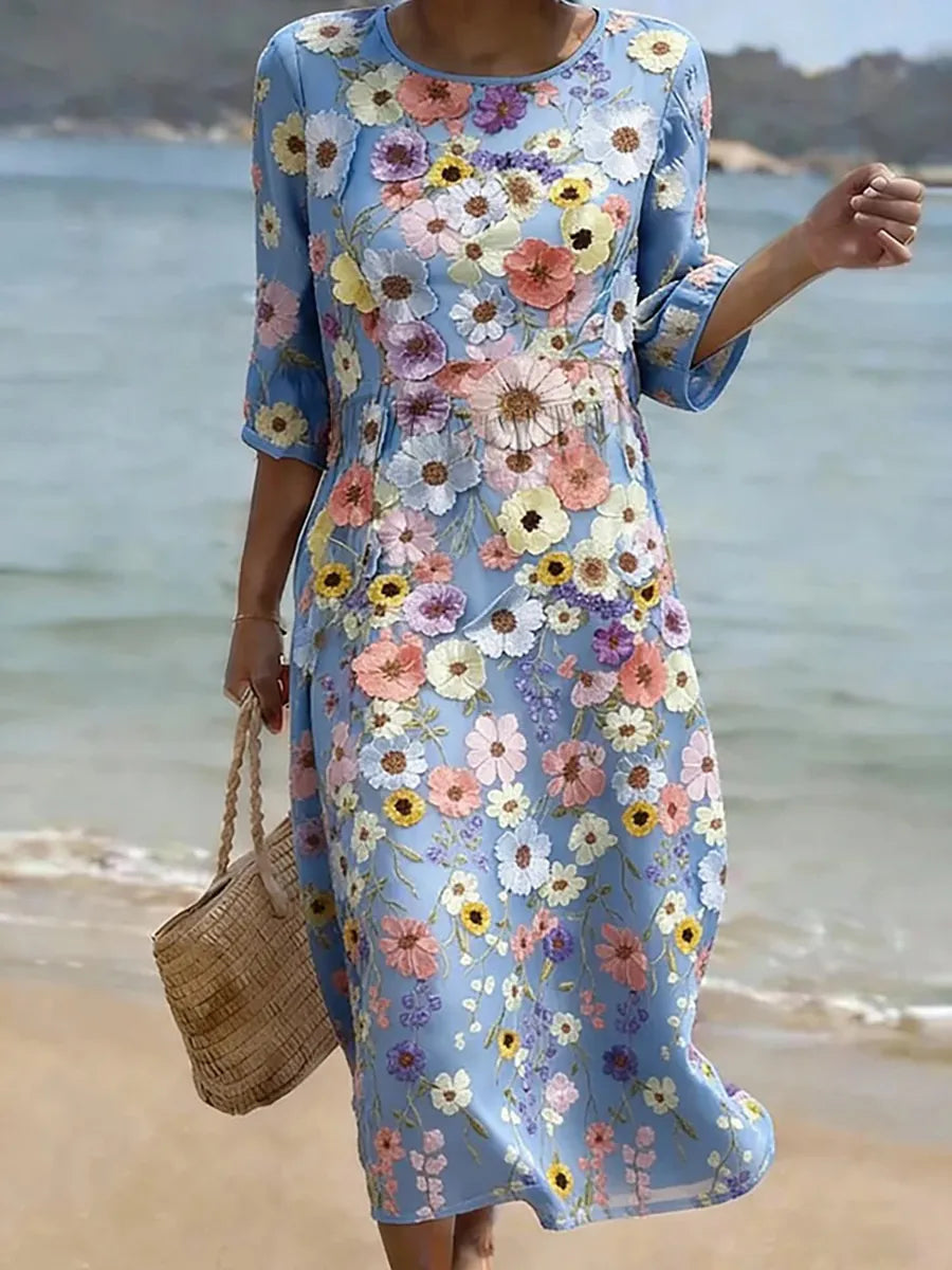  Elegant Floral Dress