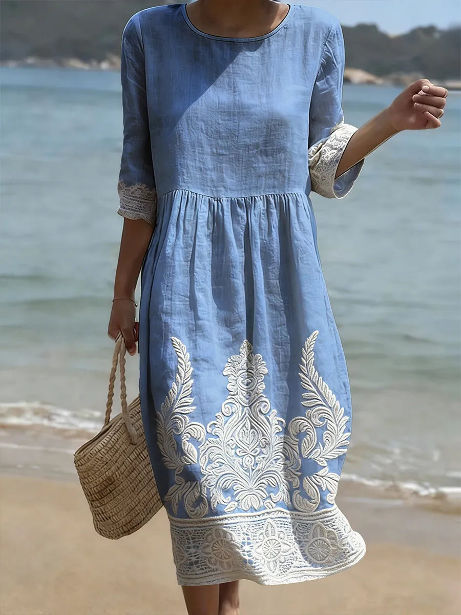 Elegant Floral Dress