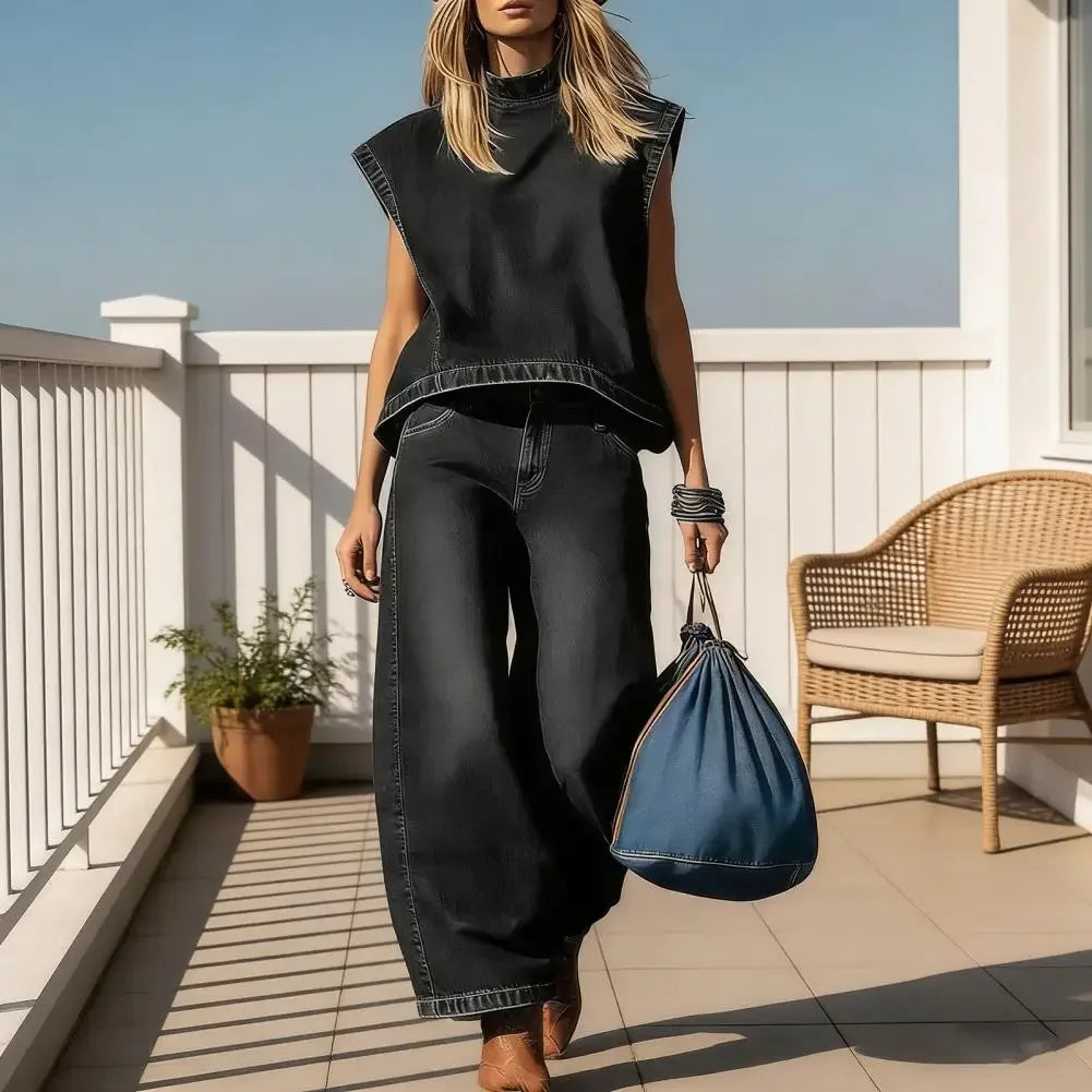 soharicmedia™ Denim Set with a Modern Cut and Premium Fit