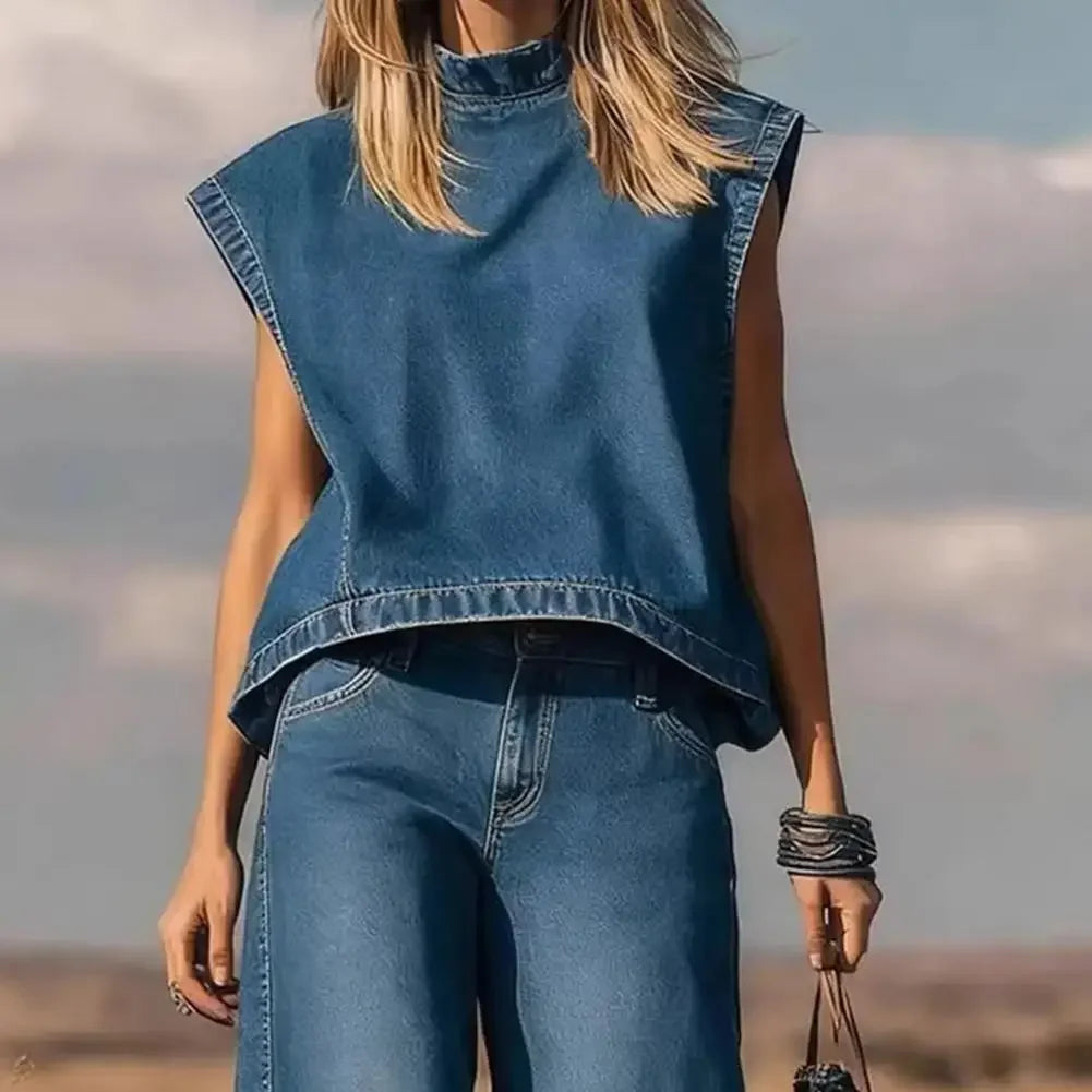 soharicmedia™ Denim Set with a Modern Cut and Premium Fit
