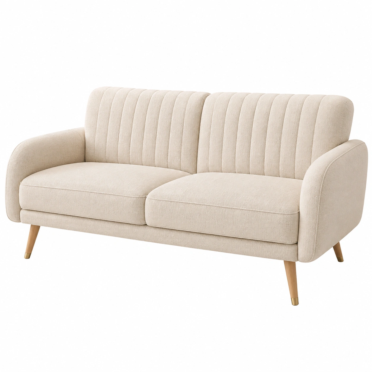 Sofa crema luminoso para hogares serenos y sofisticados-casafynd