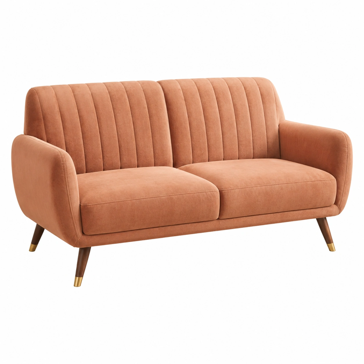 Sofa terracota con personalidad calida y sofisticada-casafynd