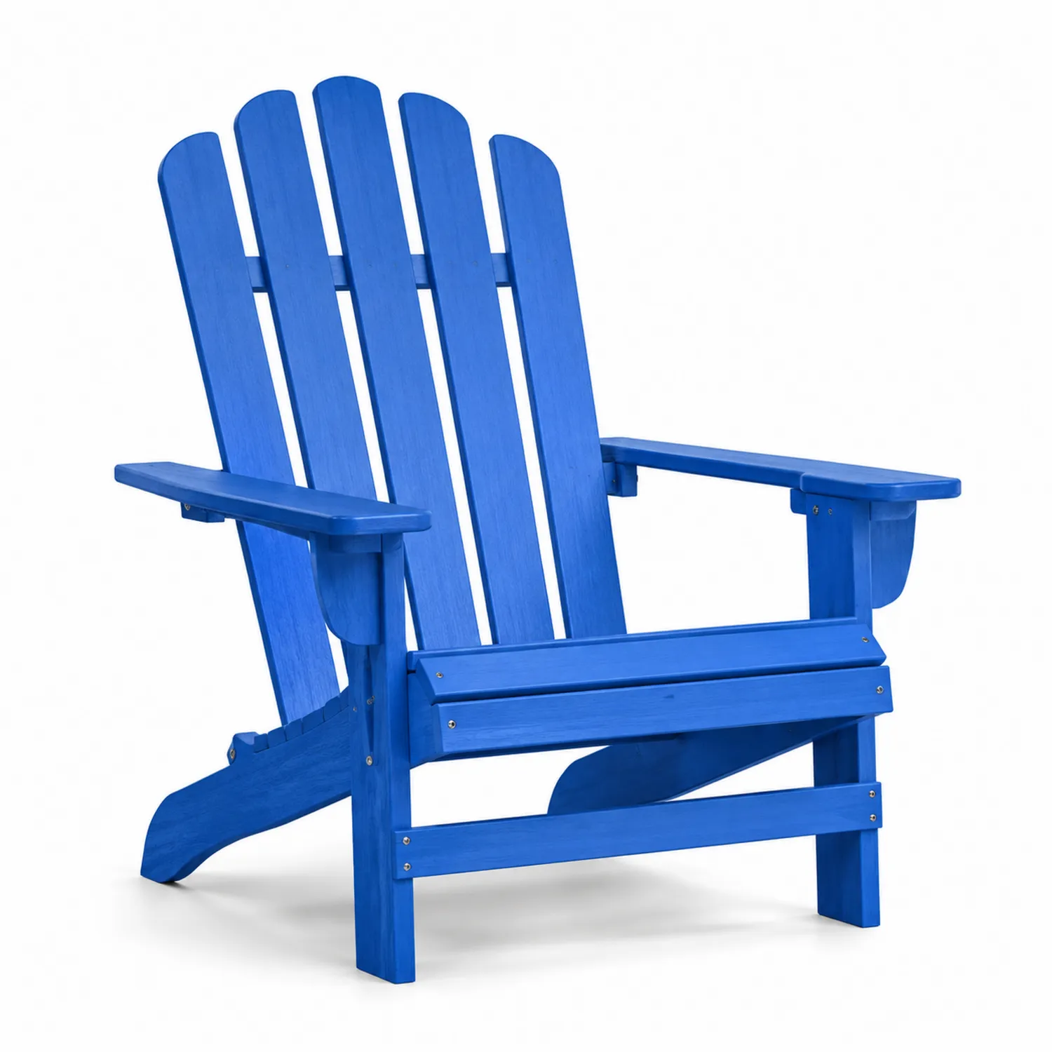Adirondackstuhl Holz Blau 88x76x89cm