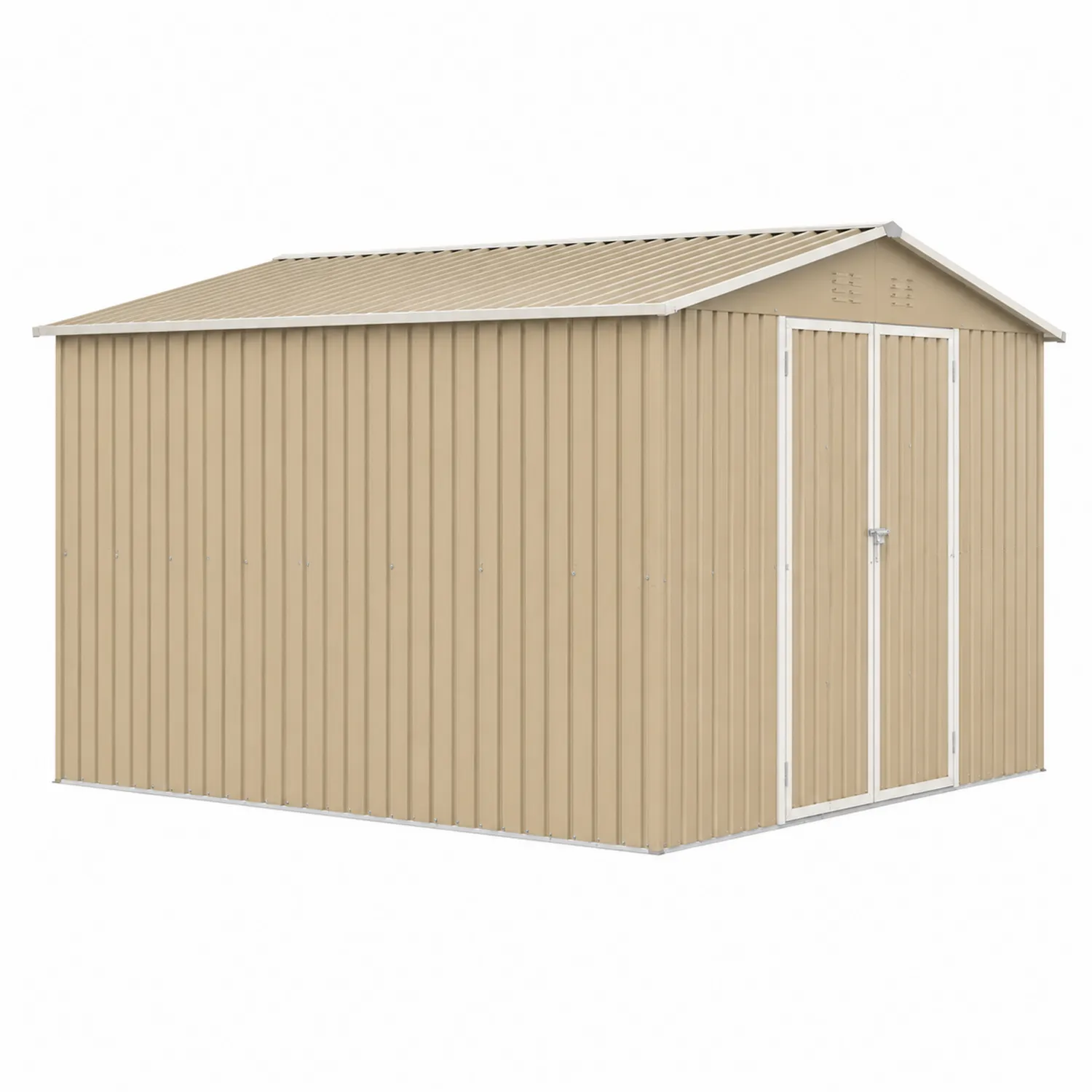Stahlschuppen 277x319x192 cm Beige