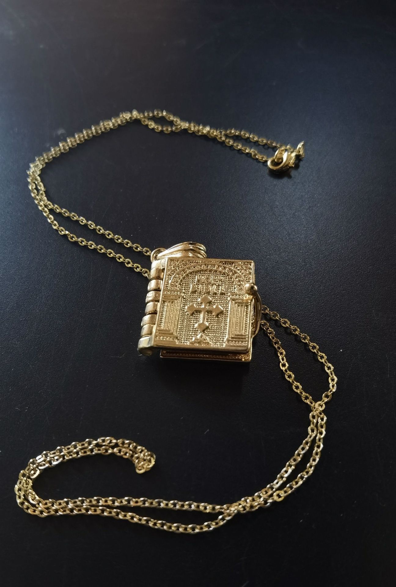 Bible necklace