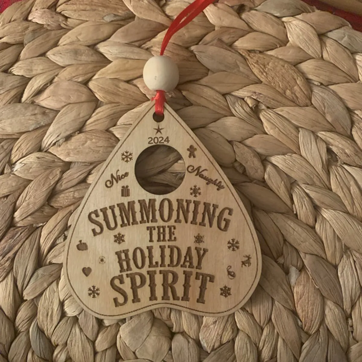 🔥🎄Summoning The Holiday Spirit Ornament