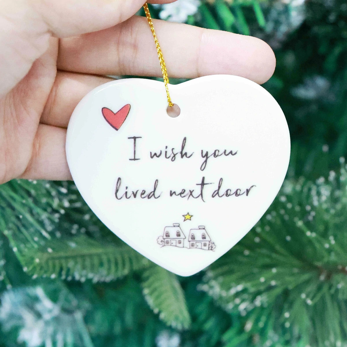 Distance-Themed Ornaments