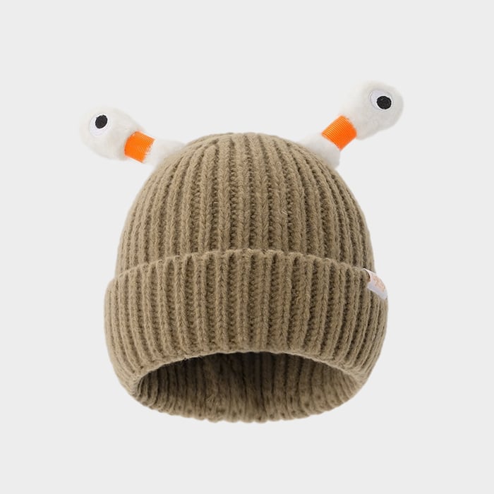 🎩Winter Parent-Child Cute Glowing Little Monster Knit Hat