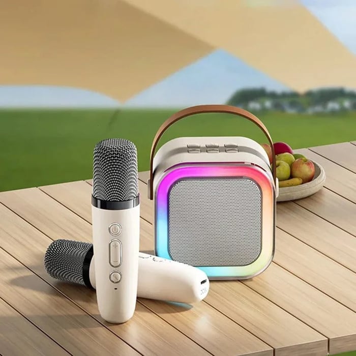 🎤Mini Karaoke Machine with Wireless Microphones