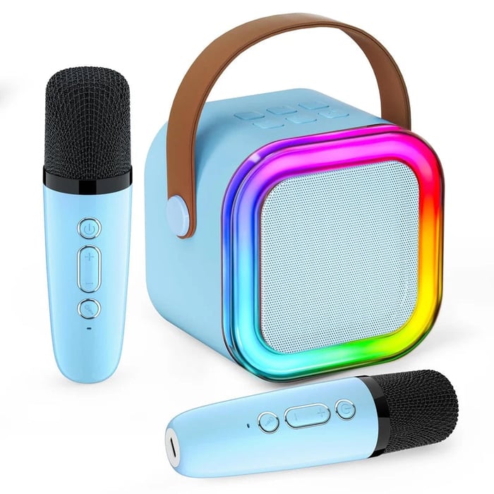 🎤Mini Karaoke Machine with Wireless Microphones