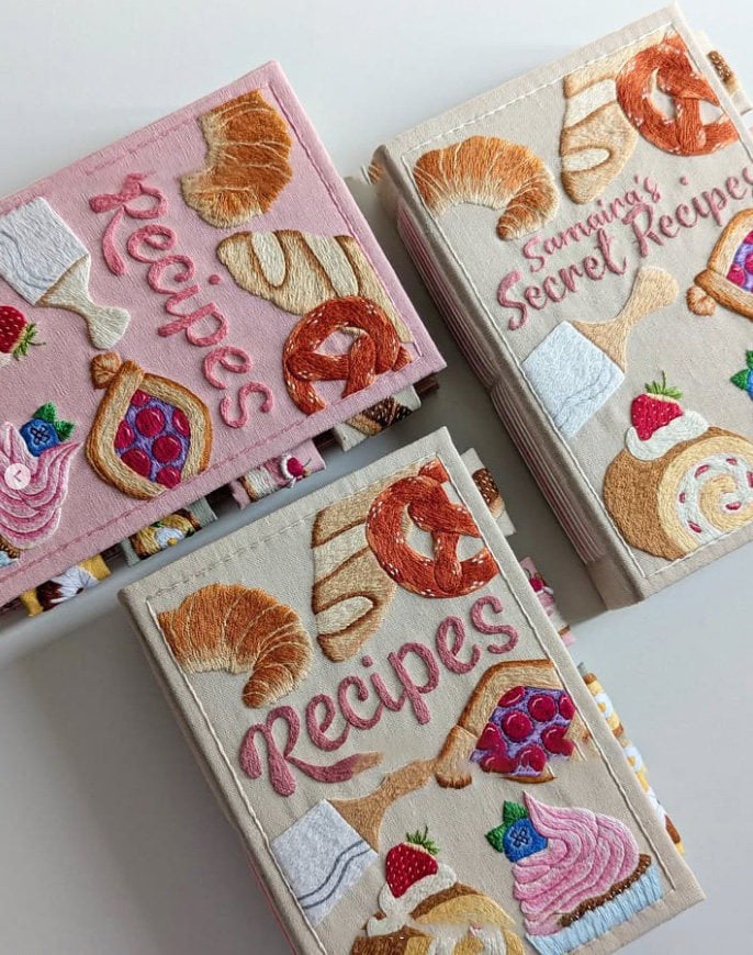 📚Handmade Recipe Journal
