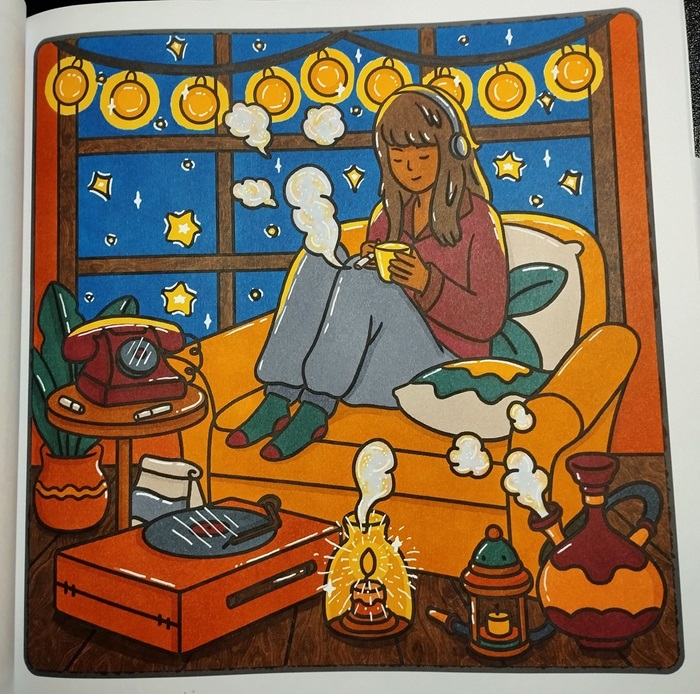 Easter gift Stoner Moments: Stoner Girl Coloring Book