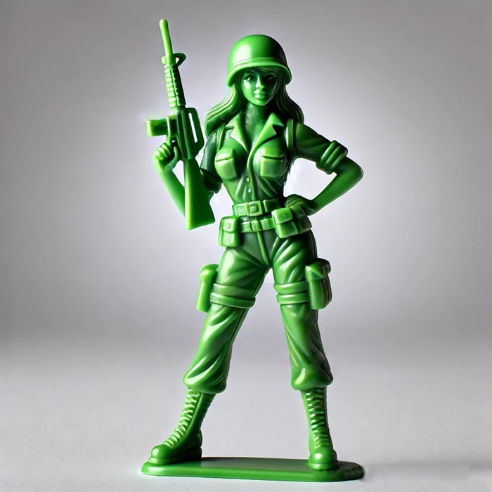 Funny Green Army Men