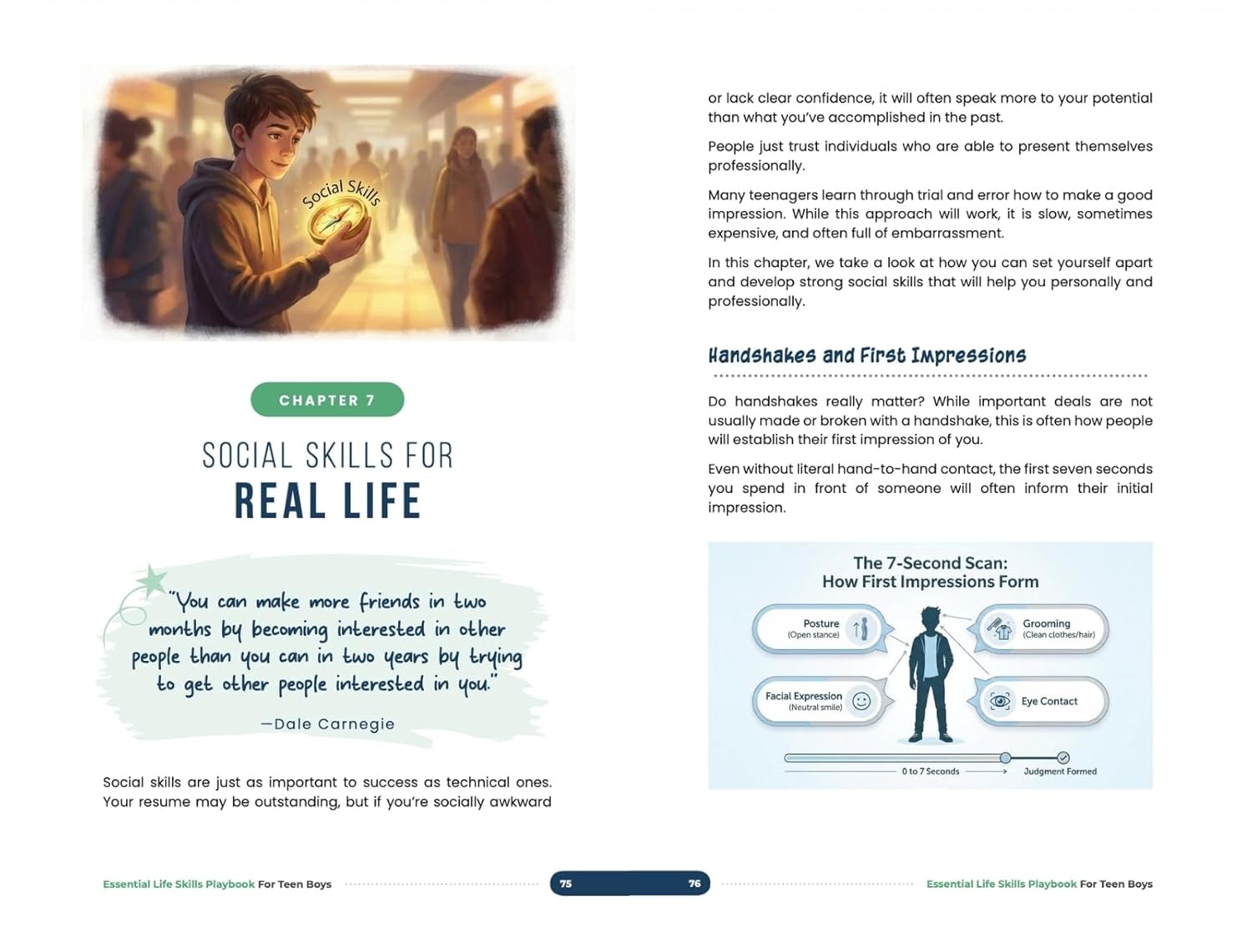 Essential Life Skills Playbook For Teen Boys: How To Build Unstoppable Confidence, Manage Money, And Prepare For The Road Ahead