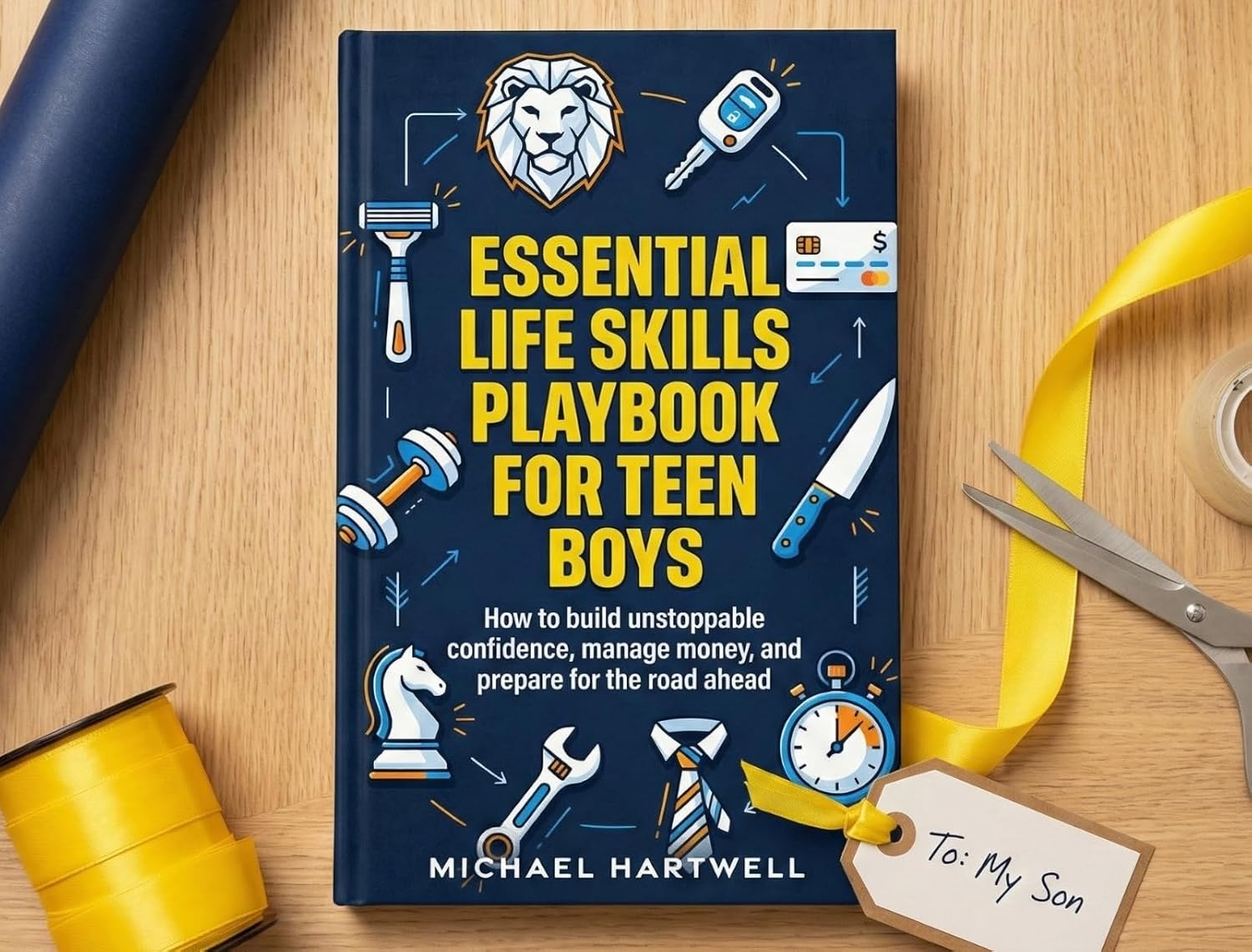 Essential Life Skills Playbook For Teen Boys: How To Build Unstoppable Confidence, Manage Money, And Prepare For The Road Ahead