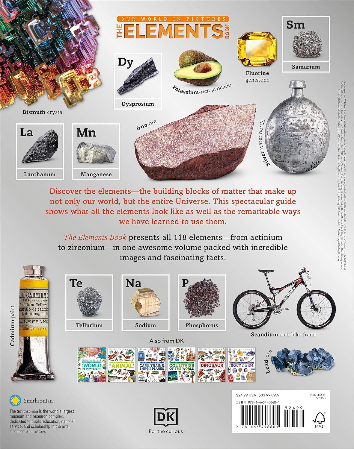The Elements Book: A Visual Periodic Table Encyclopedia for Kids