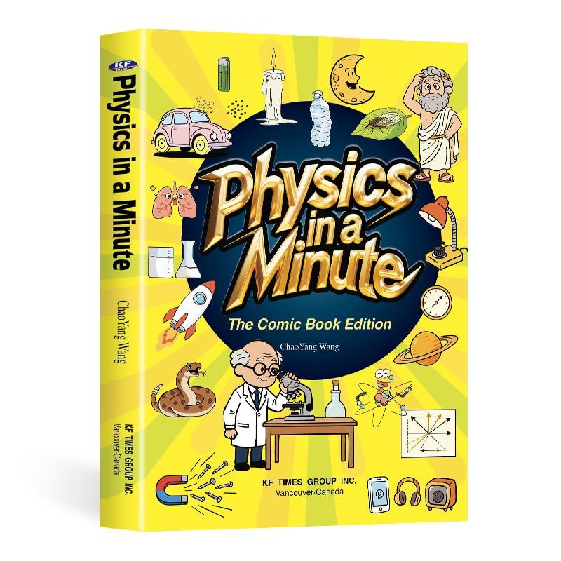 Physics in a Minute – The Comic Book Edition | Fun & Educational Physics Book for Kids