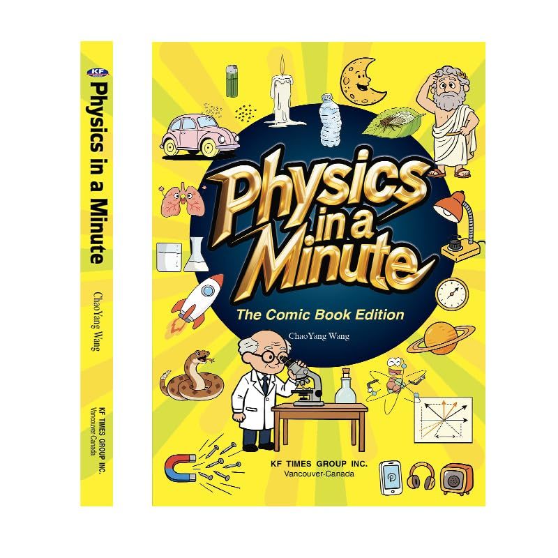 Physics in a Minute – The Comic Book Edition | Fun & Educational Physics Book for Kids