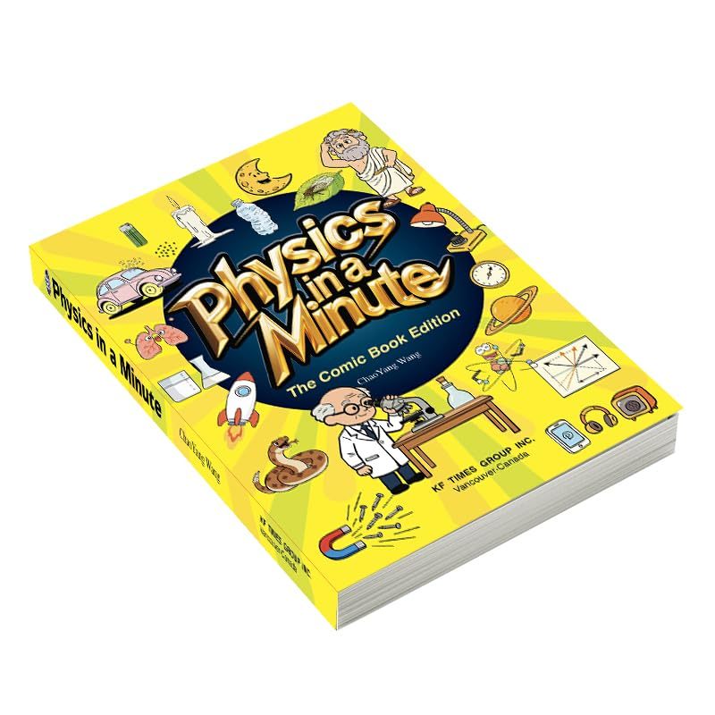 Physics in a Minute – The Comic Book Edition | Fun & Educational Physics Book for Kids