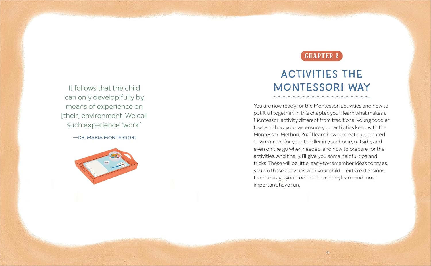 The Montessori Toddler Activity Book: 60 At-Home Games and Activities for Curious Toddlers