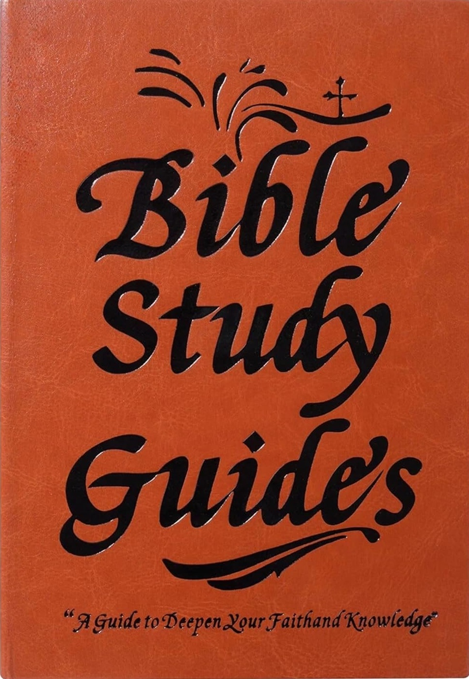 66-Page Bible Study Guide & Journal for Women, Year-Long Devotional | Daily scripture, prayer prompts, reflection pages & PU leather Bible study notebook for beginners and faith growth
