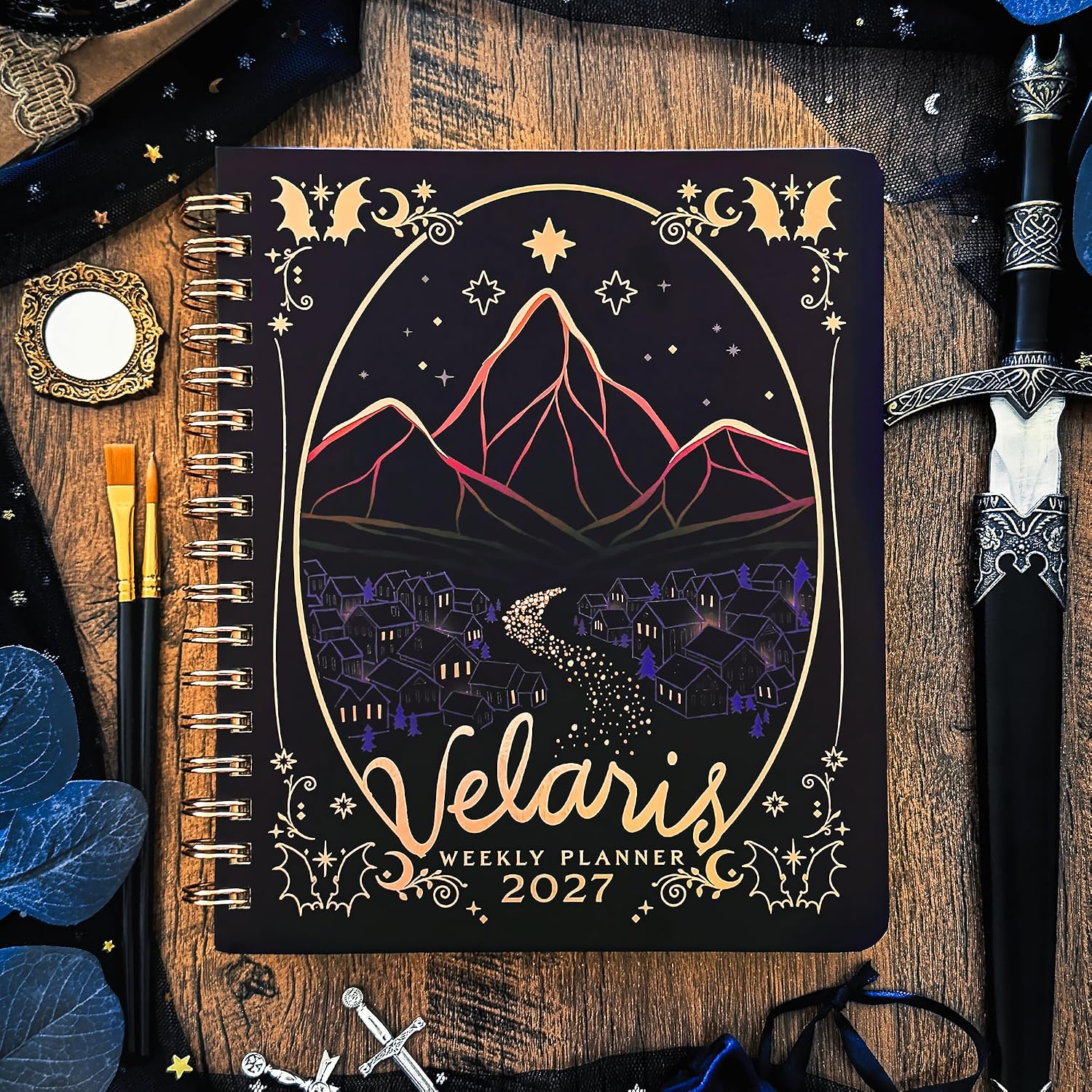A Court of Thorns and Roses Velaris 2027 Weekly Monthly Planner