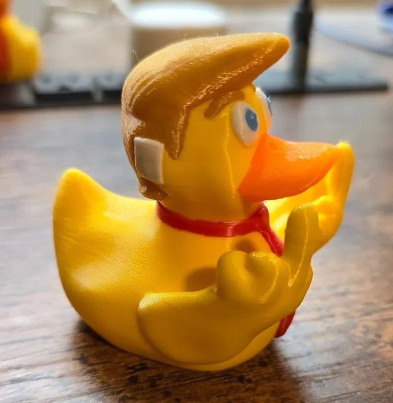 🔥Double Middle Finger Duck with Ear BandAid