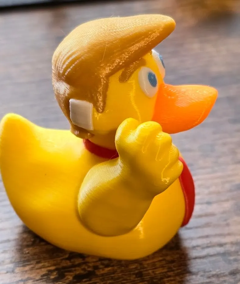 🔥Double Middle Finger Duck with Ear BandAid