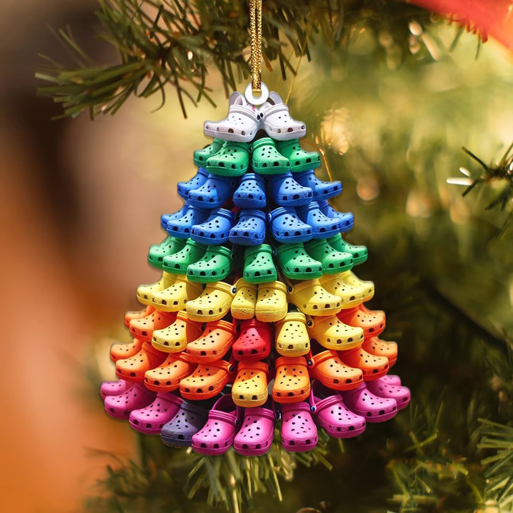 🔥 Funny Cro*s Christmas Tree Ornament