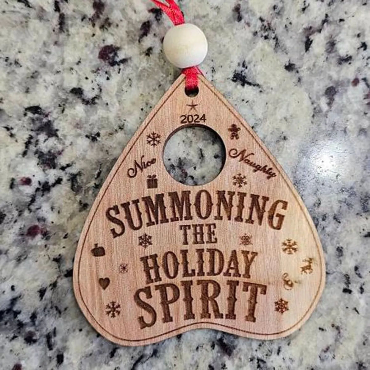 🔥🎄Summoning The Holiday Spirit Ornament