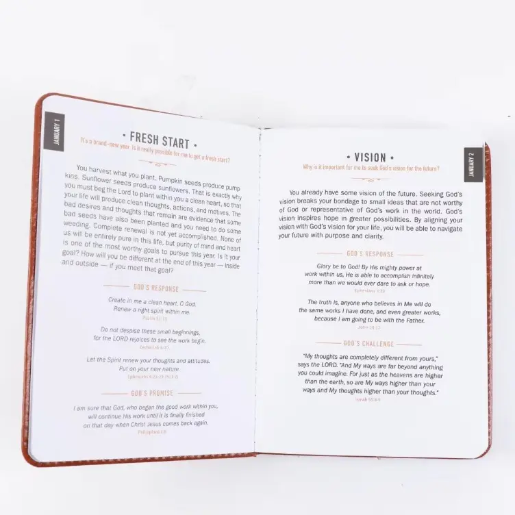 One Minute with God for Men, 365 Days Devotional Journal