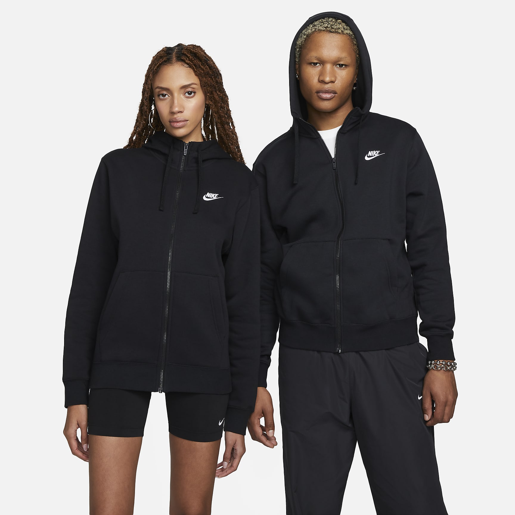 Sportswear Club Fleece - Men's Full-Zip Hoodie