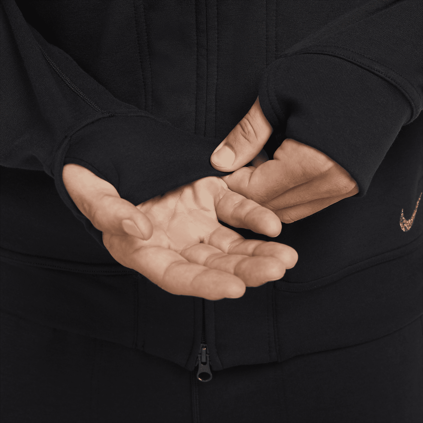 Yoga Dri-FIT - Men's Full-Zip Fleece Hoodie