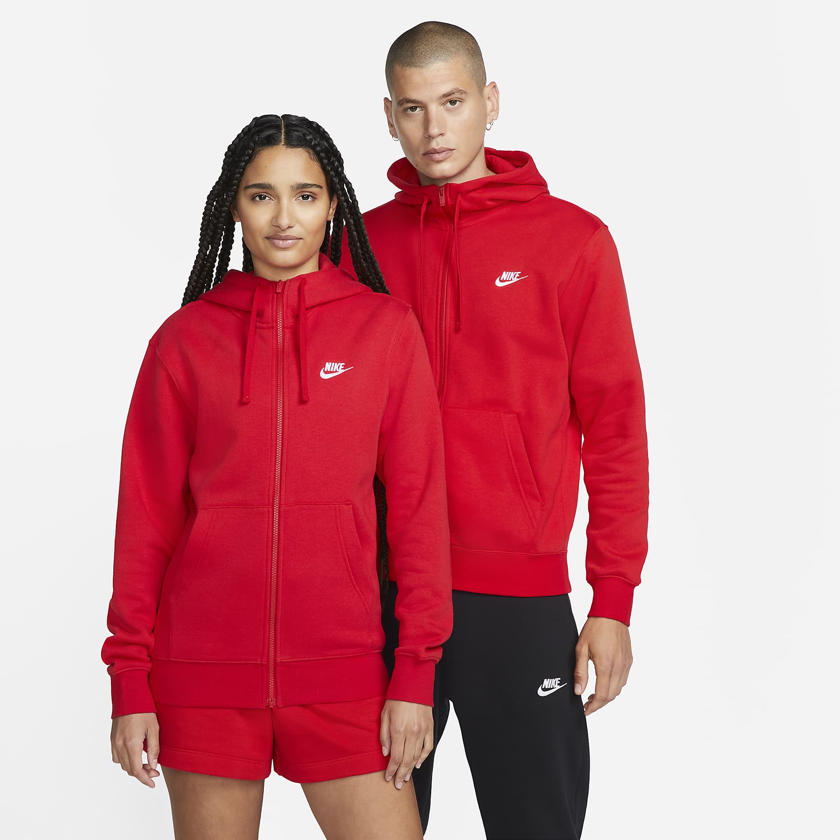 Sportswear Club Fleece - Men's Full-Zip Hoodie