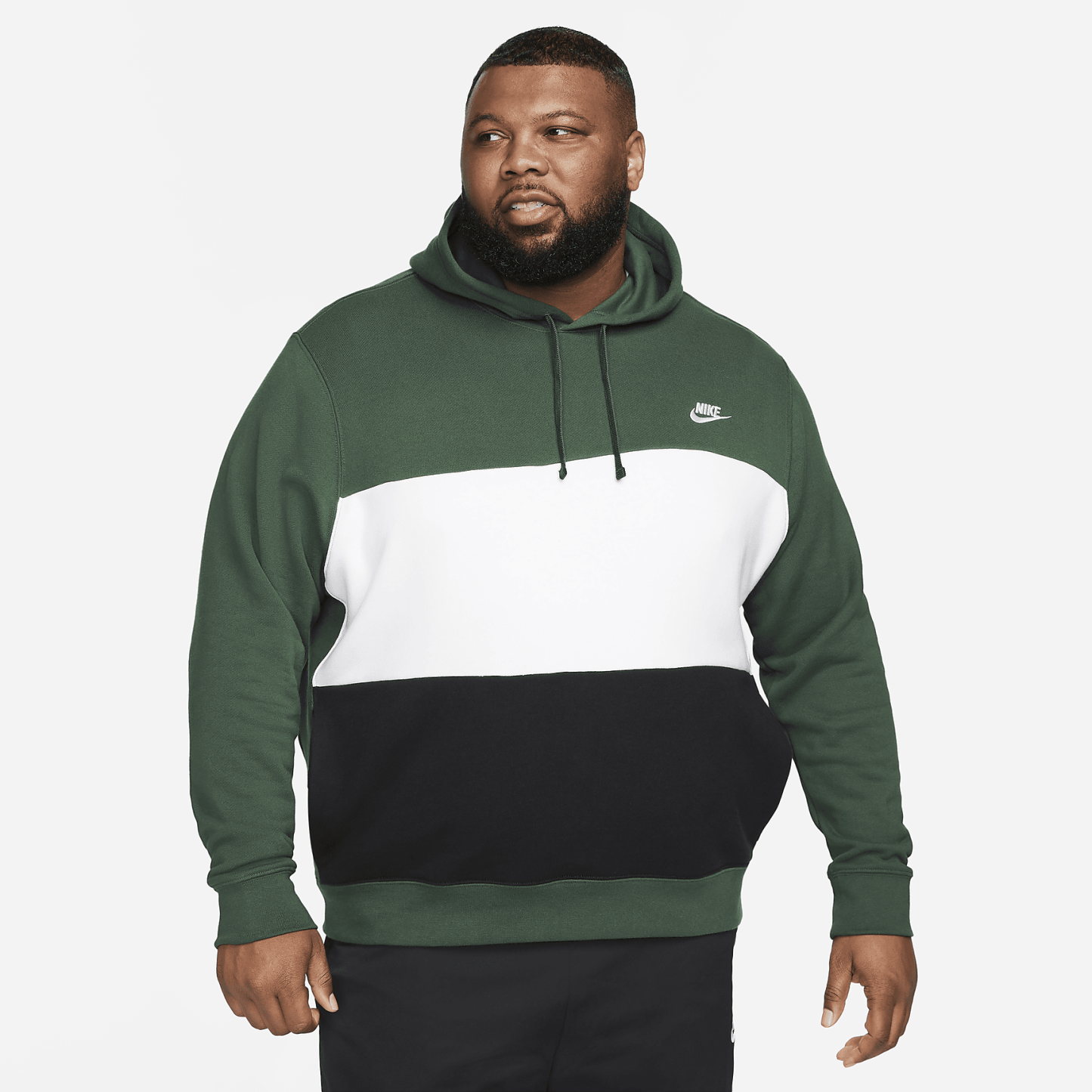 Men's Color-Blocked Hoodie