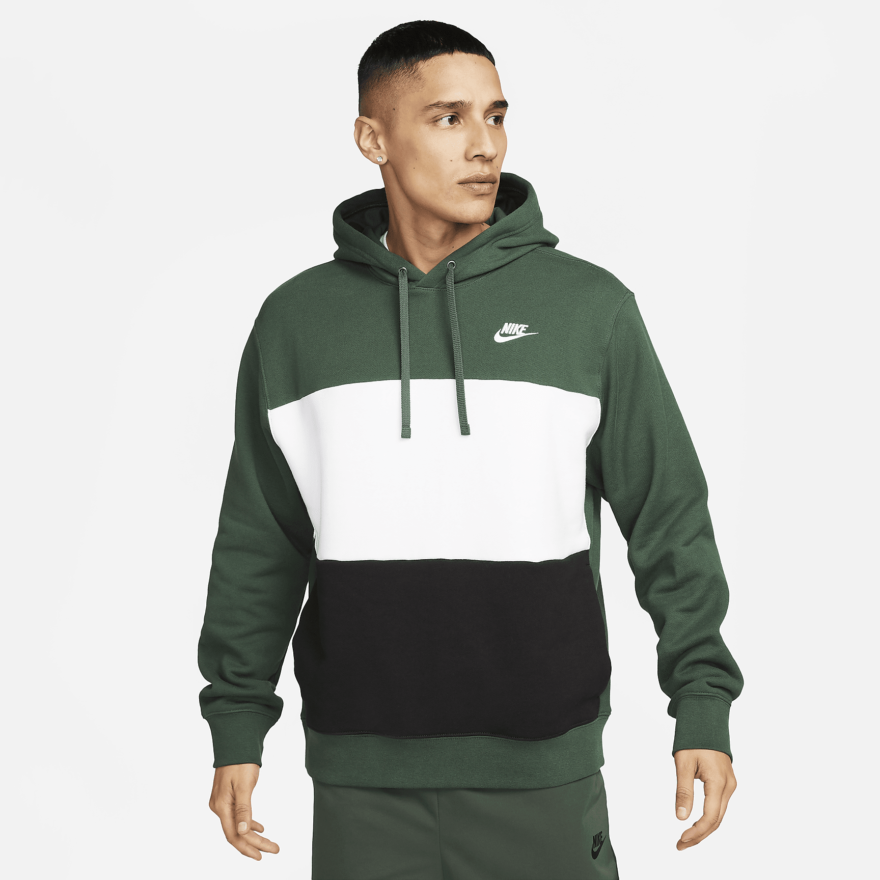 Men's Color-Blocked Hoodie