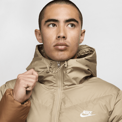 Nithtke Men's Hooded Puffer Jacket