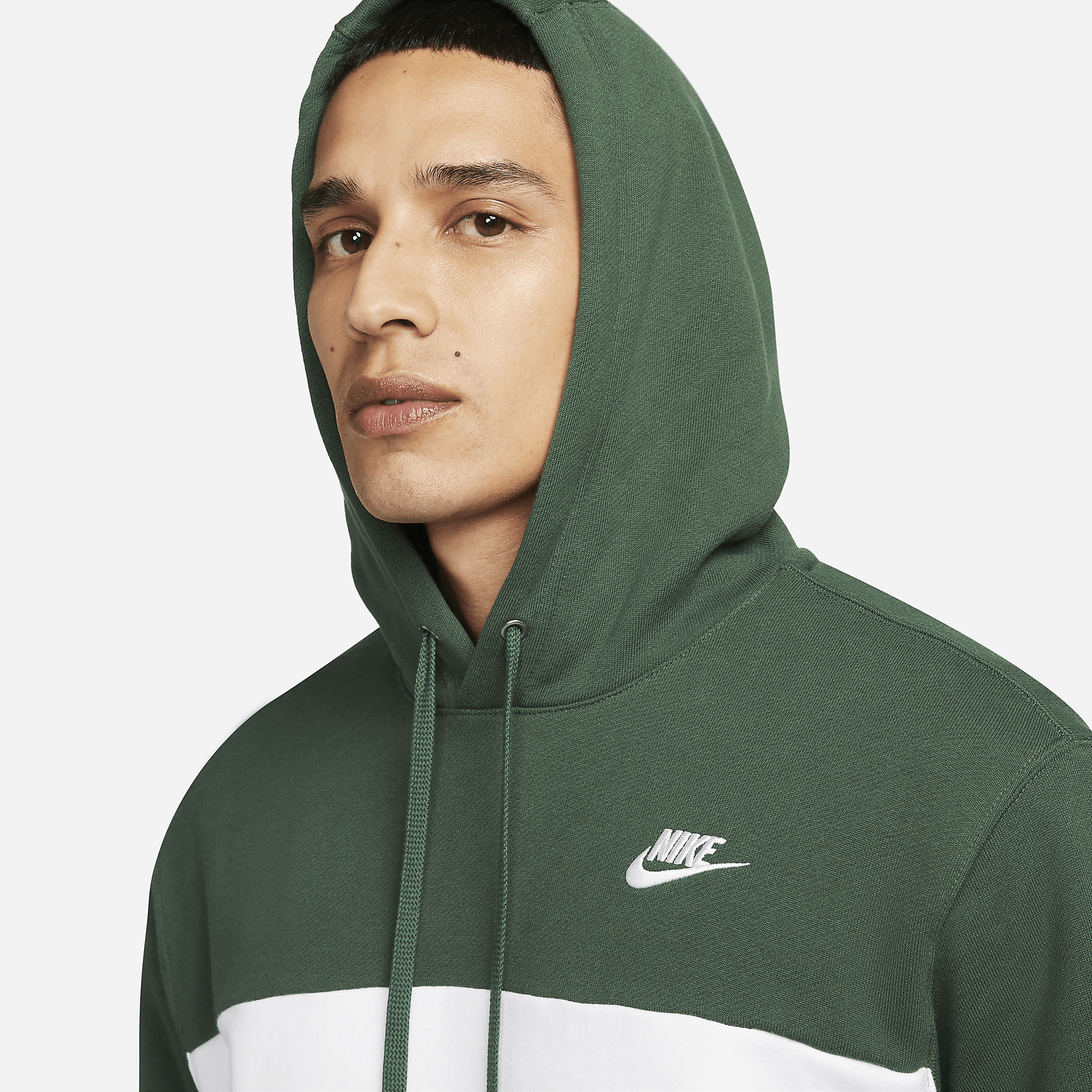 Men's Color-Blocked Hoodie