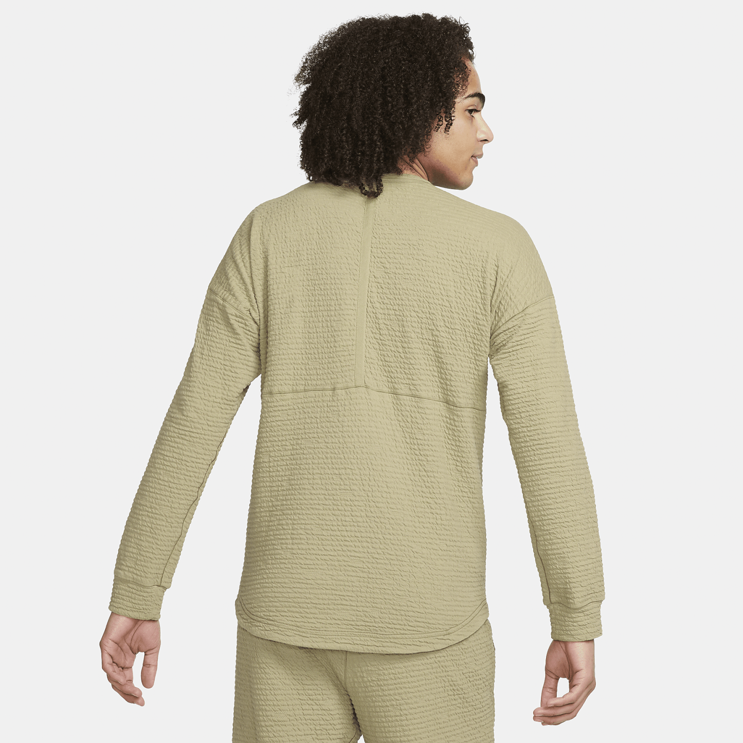 Yoga Texture - Men's Dri-FIT Long-Sleeve Yoga Top