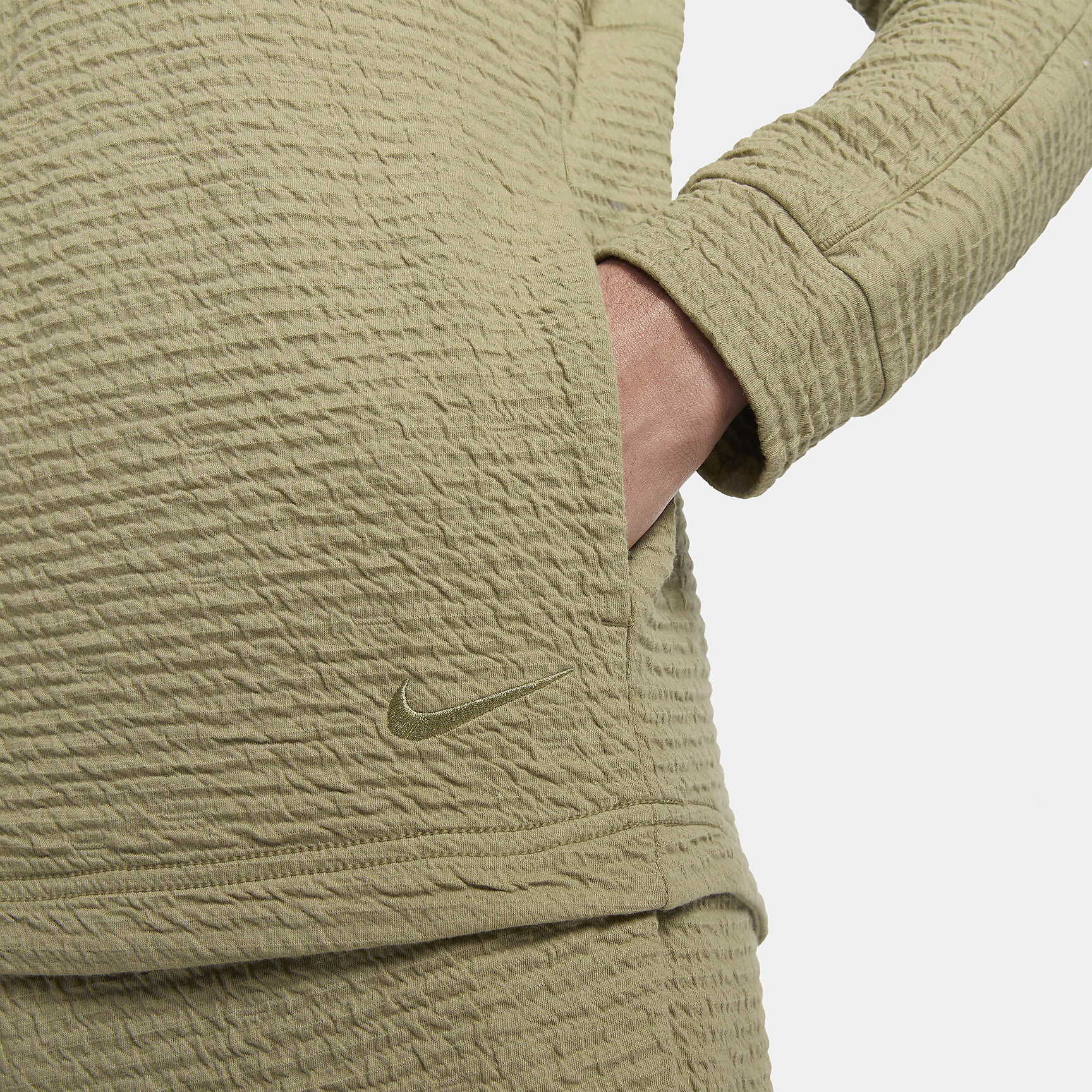 Yoga Texture - Men's Dri-FIT Long-Sleeve Yoga Top