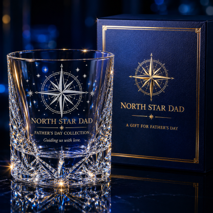 Father’s Day Crystal Gift Glass Collection – A One-of-a-Kind Gift Made for Dad