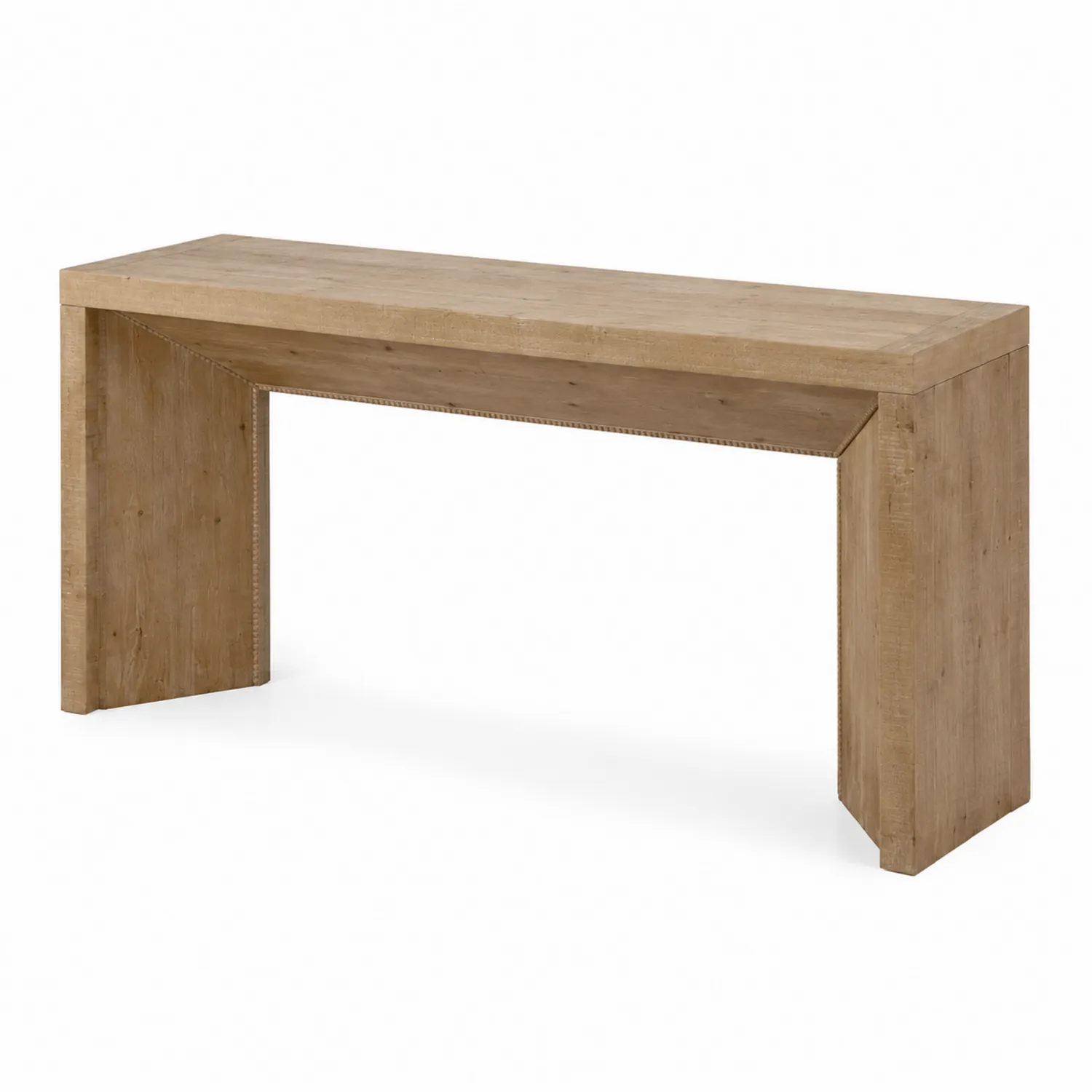 Console en bois massif 120 cm-Domixorn
