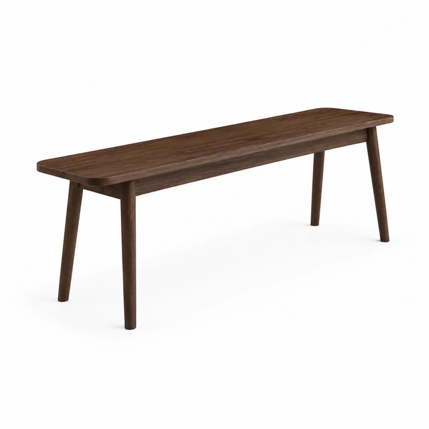 Banc en bois marron 120 cm