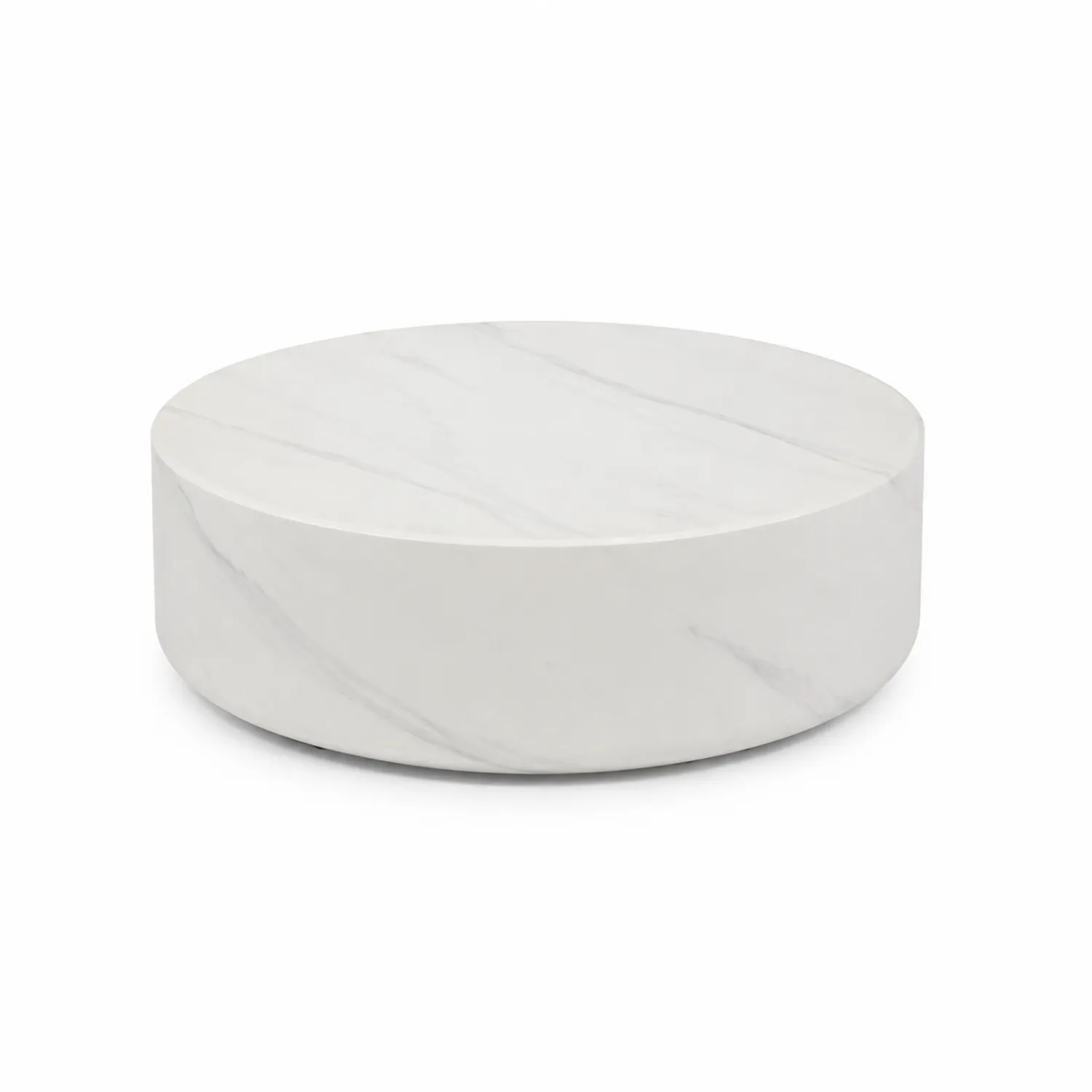 Table basse ronde en marbre