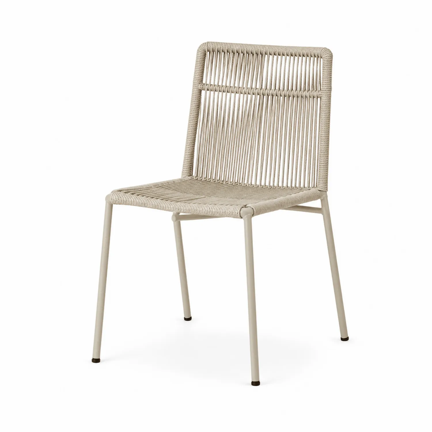 Chaise en corde avec cadre en métal-rivviorae