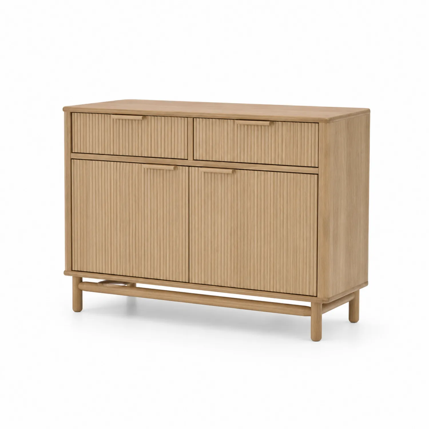 Buffet en bois avec tiroirs et portes 100x40x85 cm-rivviorae