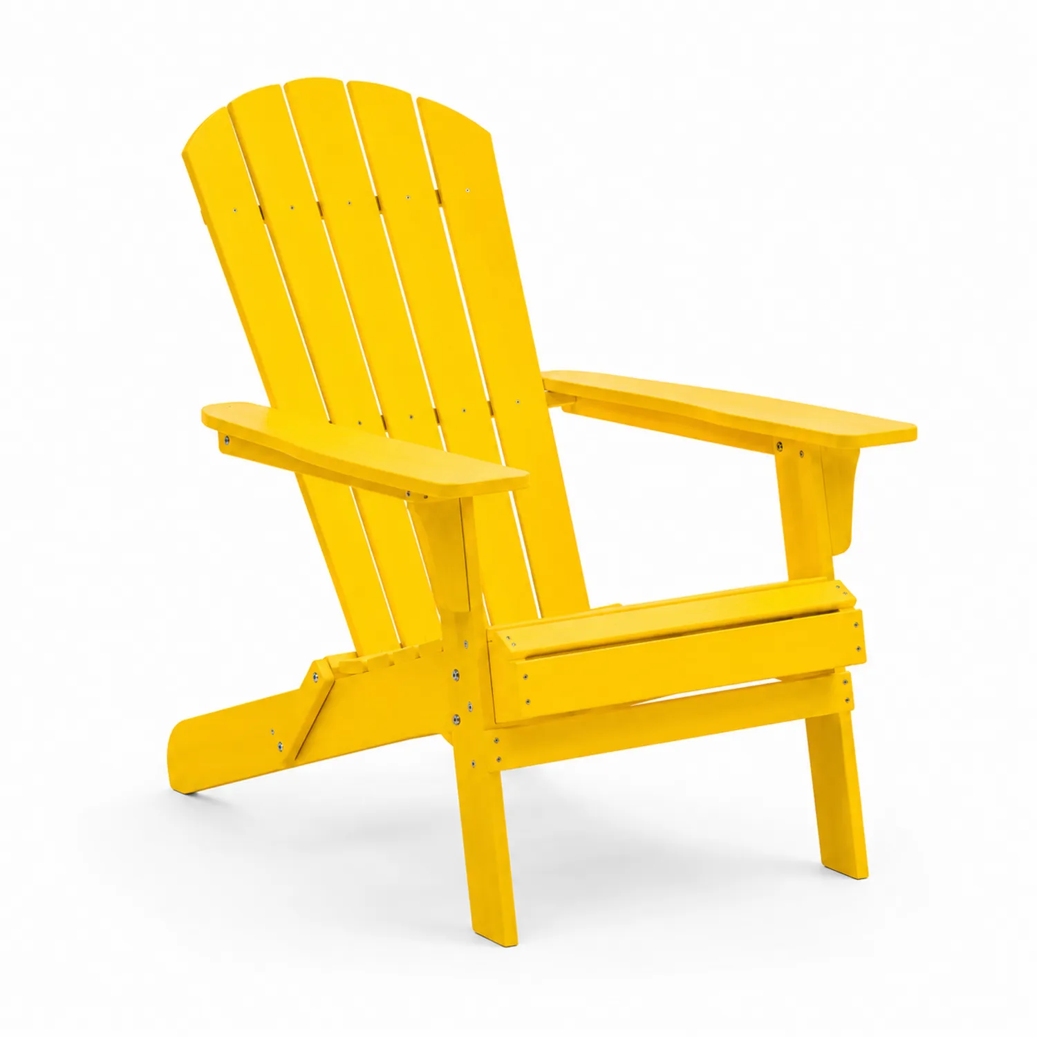 Chaise Adirondack en Bois Jaune-rivviorae