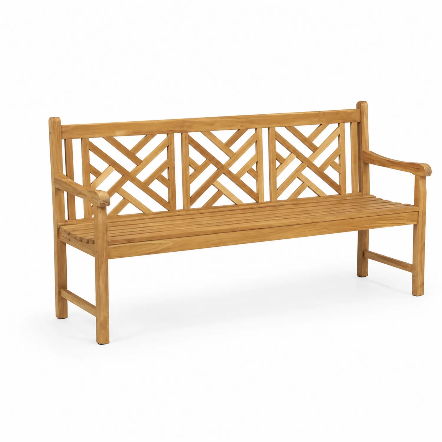 Banc de jardin en bois de teck 180cm