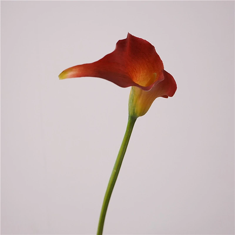 Artificial Real-Touch Mini Calla Lily Stems - 23.6"-Lunkadee